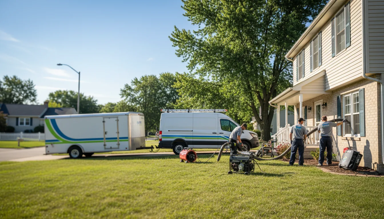 Flooded Basement Restoration And Cleanup With Repair in Rock River, WY near me